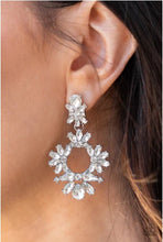 Load image into Gallery viewer, Leave them Speechless - White Post Earrings