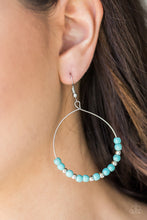 Load image into Gallery viewer, Stone Spa - Blue Earrings