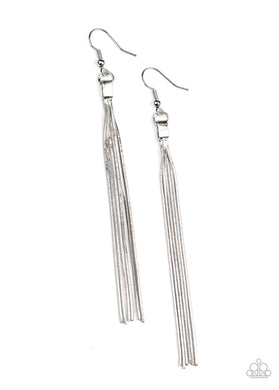 Swing Into Action - Silver Earrings **Pre-Order**