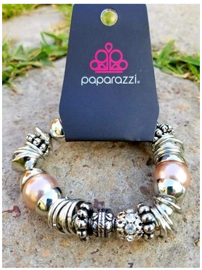 Uptown Tease Bracelet Paparazzi - Brown