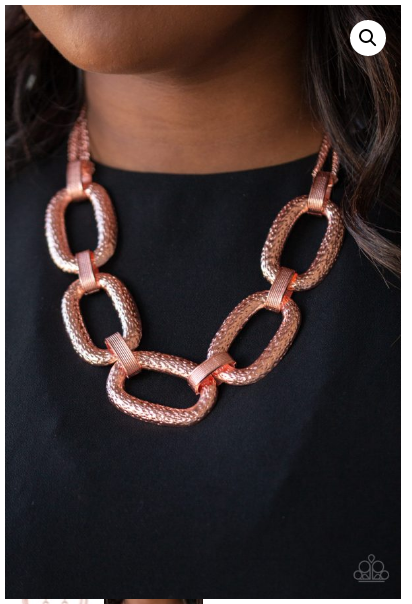 Take Charge - Copper Necklace