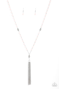 Tassel Takeover - Pink Necklace