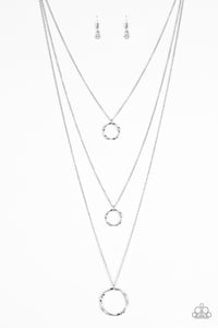 Timelessly Twisted –White Necklace