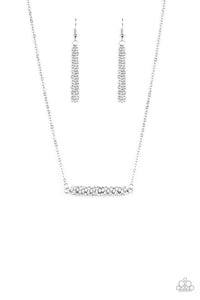 Timelessly Twinkling - White Necklace