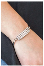 Load image into Gallery viewer, Top-Class Class - White - Rhinestones - Pendant