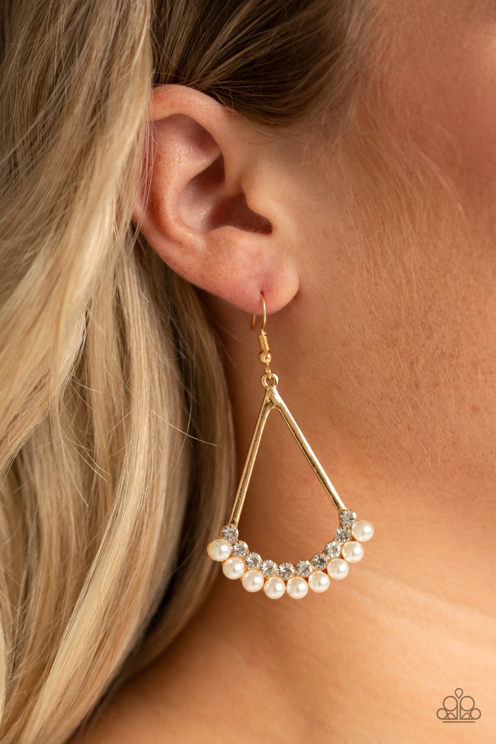 Top to Bottom - Gold Earrings