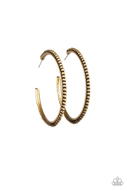 Totally On Trend - Brass Earrings **Pre-Order**