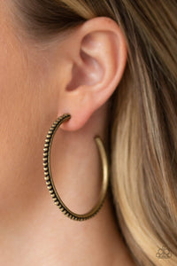 Totally On Trend - Brass Earrings **Pre-Order**