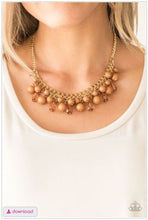 Load image into Gallery viewer, Tour de Trendsetter - Brown Necklace