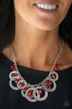 Load image into Gallery viewer, Turn It Up - Red Necklace **Pre-Order**