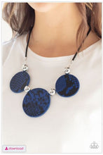 Load image into Gallery viewer, Viper Pit - Blue Necklace