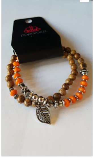 Wonderfully Woodland Orange Bracelet
