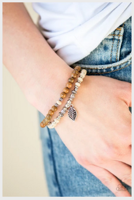 Wonderfully Woodland Brown Bracelet - Accessories