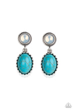 Load image into Gallery viewer, Western Oasis - Blue Earrings