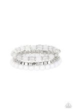 Load image into Gallery viewer, Globetrotter Glam - White Bracelet