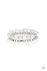 Globetrotter Glam - White Bracelet