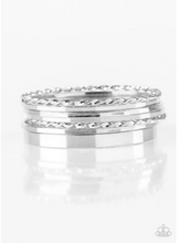 Load image into Gallery viewer, Basic Blend Silver Bracelet Bangles