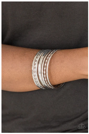 Basic Blend Silver Bracelet Bangles