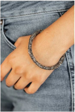 Stageworthy Sparkle - Black Bracelet