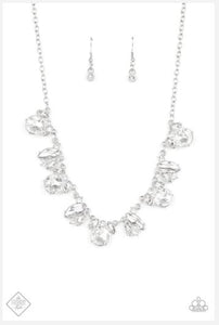 BLING To Attention - White Necklace