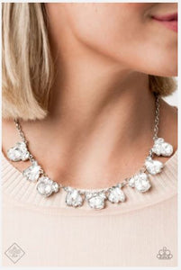 BLING To Attention - White Necklace