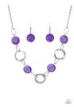 Load image into Gallery viewer, BERMUDA BLISS - PURPLE NECKLACE