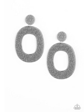 Load image into Gallery viewer, Miami Boulevard - Silver Acrylic Earrings
