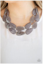 Load image into Gallery viewer, Colorfully Calming - Silver Necklace