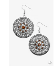 Load image into Gallery viewer, Catch A Chill - Brown Earrings