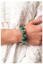 Load image into Gallery viewer, Celestial Escape - Green Bracelet