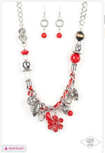 Load image into Gallery viewer, Charmed, I Am Sure - Red Necklace