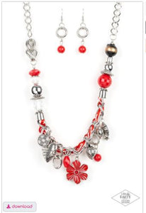 Charmed, I Am Sure - Red Necklace