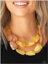 Load image into Gallery viewer, Gives Me Chills - Yellow - Necklace