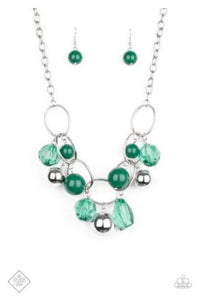 Cosmic Getaway - Green Necklace