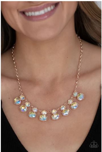 Cosmic Countess - Rose Gold ♥ Necklace