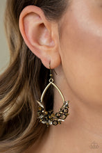 Load image into Gallery viewer, Crash Landing - Brass Earrings