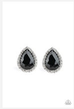 Load image into Gallery viewer, Dare to Shine Black Post Earrings