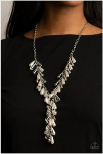 Dripping With Diva-ttitude White Necklace