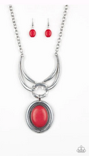 Load image into Gallery viewer, Divide and RULER - Red Necklace