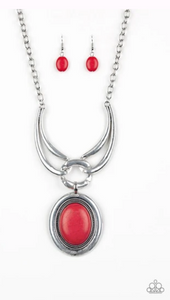 Divide and RULER - Red Necklace
