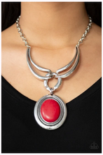Load image into Gallery viewer, Divide and RULER - Red Necklace