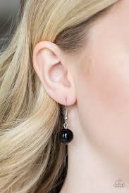 Modern Day Malibu - Black Necklace