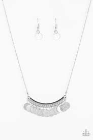 Bohemian Bombshell - Silver Necklace