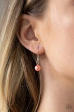 Load image into Gallery viewer, Kindhearted Heart Orange Necklace