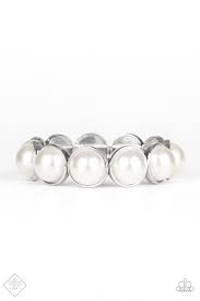 Society Socialite - White Bracelet