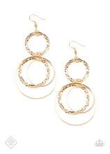 Load image into Gallery viewer, Eclipsed Edge - Gold - Earrings