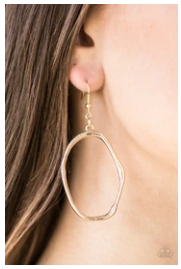 Eco Chic - Gold - Earrings