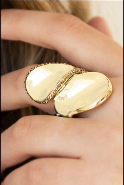 FABULOUSLY FOLDED- BRASS RING