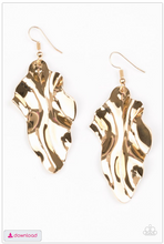 Load image into Gallery viewer, Fall Into Fall - Gold Earrings