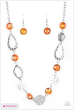 Load image into Gallery viewer, High Fashion Fashionista - Orange Necklace